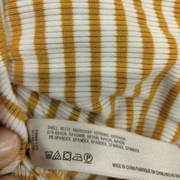 Pure+Good By Anthropologie Striped V-Neck Dress - Picture 7 of 7